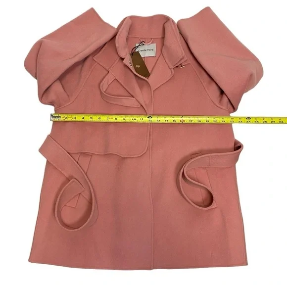 Gentle Herd wool pink coat - Picture 10 of 11